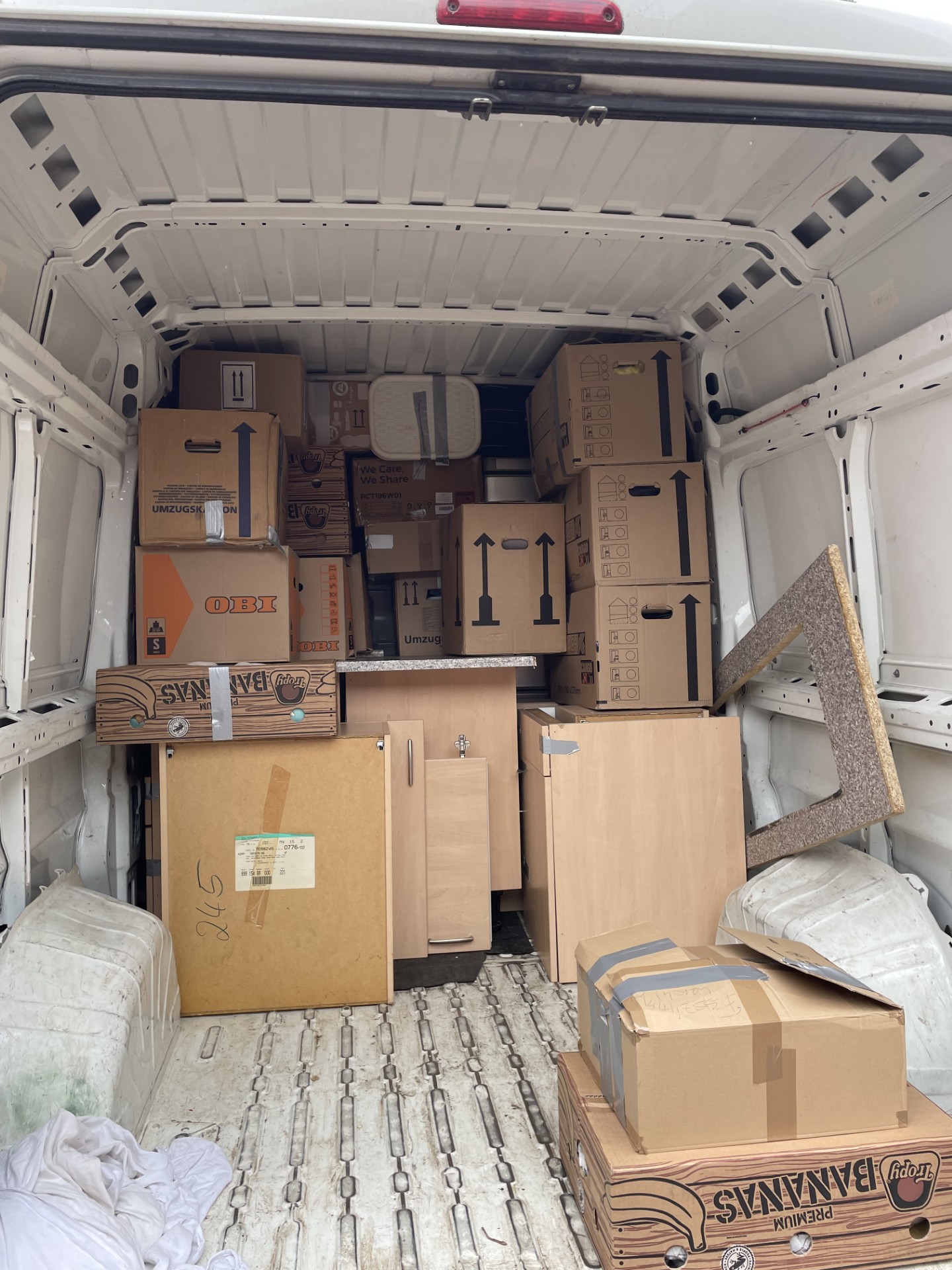 Beladen und Transportieren NordExpressKurier